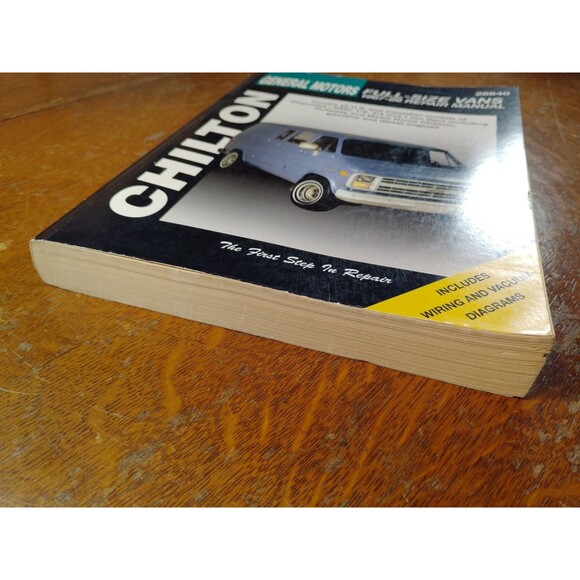 Chilton Gm Full Size Vans 1967-86 Repair Manual - Picture 4 of 6